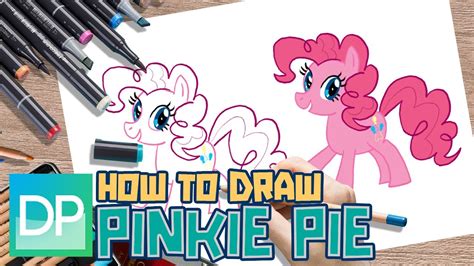 Drawpedia How To Draw Pinkie Pie From My Little Pony Step By Step