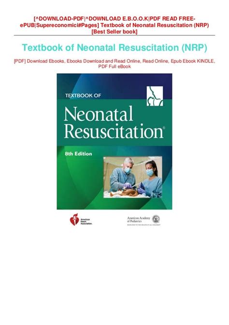 Download In Pdf Textbook Of Neonatal Resuscitation Nrp Book