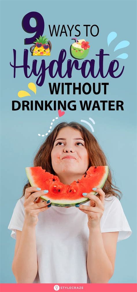 How To Keep Your Body Hydrated Without Drinking Water Healthy Blogs