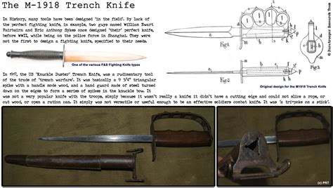 Para Research Team C M1918 Trench Knife