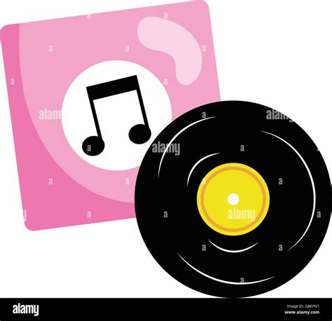 Music Vector Illustration Music Vinyl Image Or Clip Art Stock Vector