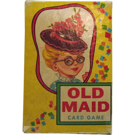 Vintage Old Maid Card Game 1950s Good Condition from teesantiqueorchard ...