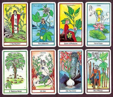 The Herbal Tarot Deck By Michael Tierra And Candis Cantin Lazaro Brand