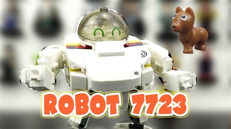 Lego Robot 7723 Brick Sets Unboxing And Speed Build Unofficial Legos