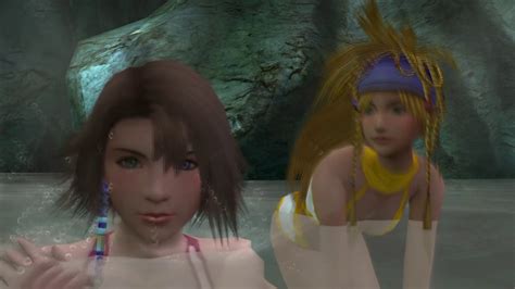 Final Fantasy X Hd Hot Spring Bikini Scene Youtube