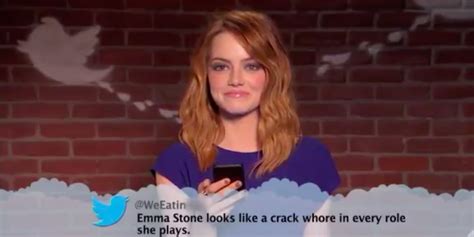 Ryan Gosling Emma Stone And More Stars Read Mean Tweets At The Oscars Celebrities Reading