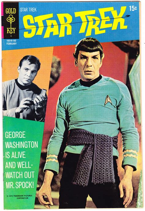 Star Trek 9 Comics Spock Books 1971 Gold Key Vf 80 Etsy