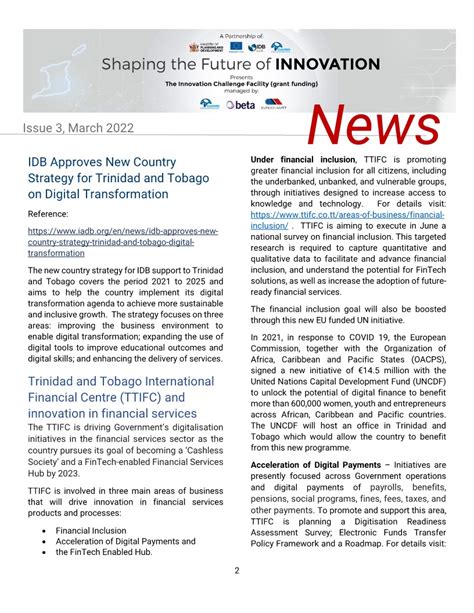 Shaping The Future Of Innovation Newsletter Issue 3 March 2022
