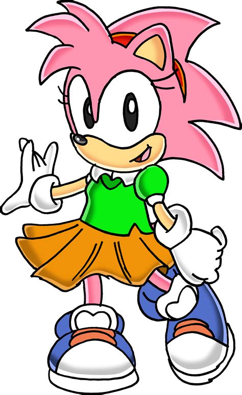 Image Classic Amy Png Sonic News Network The Sonic Wiki