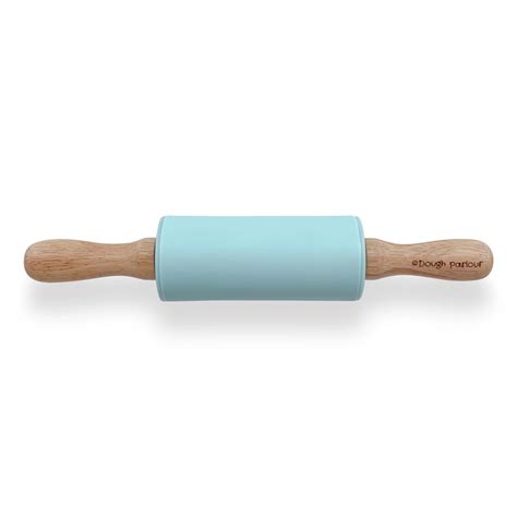 Childrens Rolling Pin Food Grade Silicone Roller Rose Pink