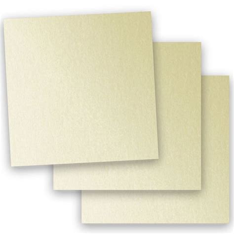 Stardream Metallic 12x12 Card Stock Paper Opal 105lb Cover