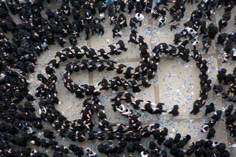Ultra Orthodox Jews Clog Jerusalem Streets To Protest A Draft Bill
