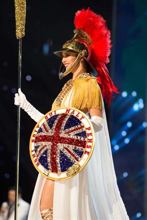 Jaime Lee Faulkner Miss Great Britain 2016 Miss Universe Costumes