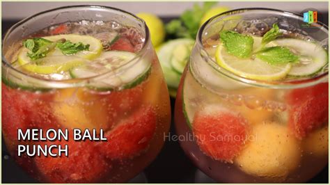 How To Make A Melon Ball Punch Recipe Simple And Easy Refreshing Summer