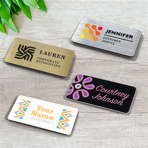 Magnetic Name Tags Badges Staples 57 Off