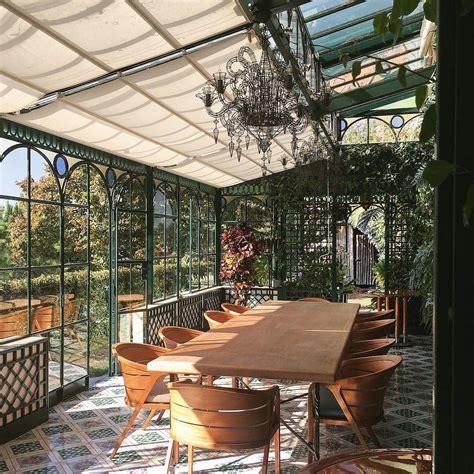 Think Our Next Home Needs A Greenhouse Dining Room Greenhouse