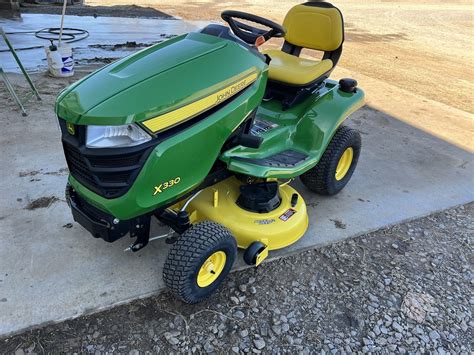 2021 John Deere X330 Riding Mower For Sale In Poteau Oklahoma