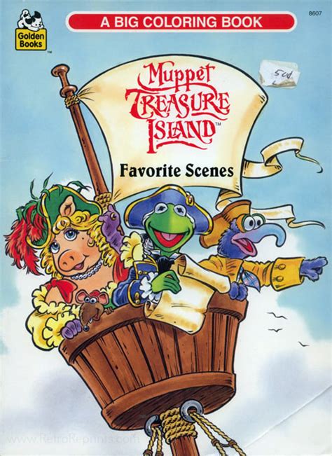Muppet Treasure Island Coloring Books Coloring Books At Retro