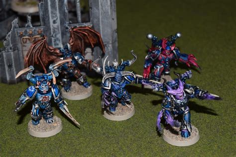 Want to start us off? More Warhammer 40K Chaos Space Marines - Root's Miniatures ...