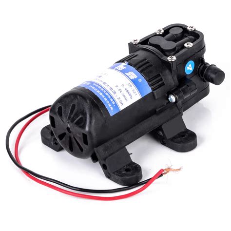 Durable Dc 12v 70 Psi Agricultural Electric Water Pump Mayitr Black