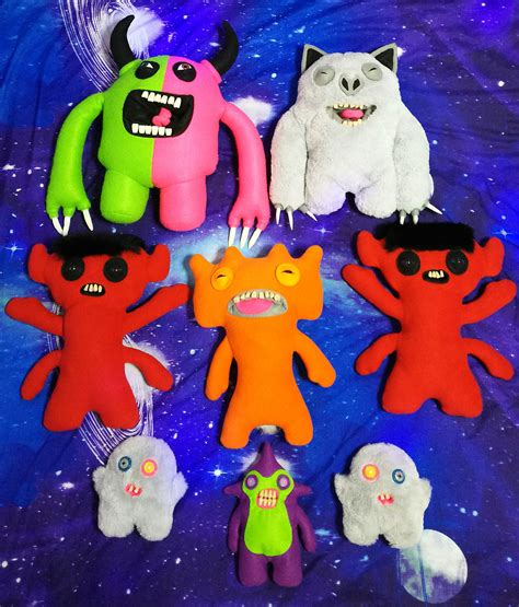 some of the custom fugglers i have made r fugglercollectors
