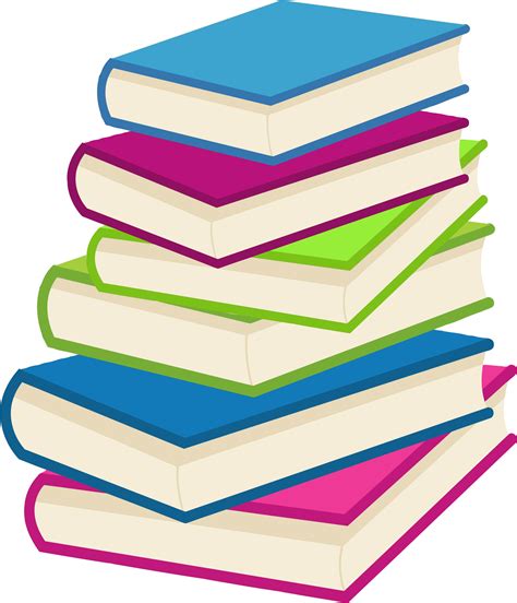 Book Sea Of Memories Library Clip Art Stack Of Books Png Download