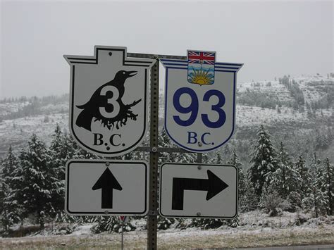 British Columbia Highway Signs Flickr