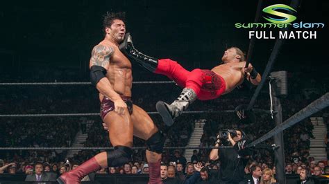 Edge Vs Chris Jericho Vs Batista Intercontinental Title Triple