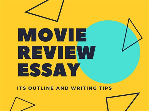 The movie makes it okay because we know that they love each other/were meant to be because we're hearing it as a story. Movie Review Essay Outline Tips to Make the Writing ...