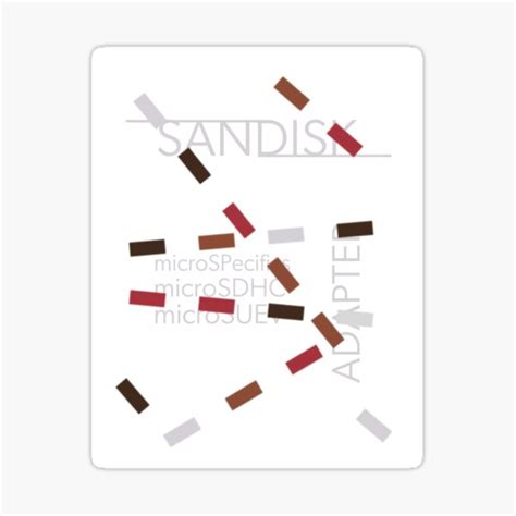 Sandisk Sd Card Sticker By Cooperyoung Redbubble