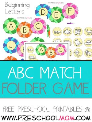 In this case, all you need to do is download and print them. Alphabet File Folder Games - File Folder Fun