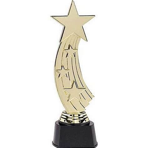 Hollywood Star Award Trophy 3in X 9 12in Party City
