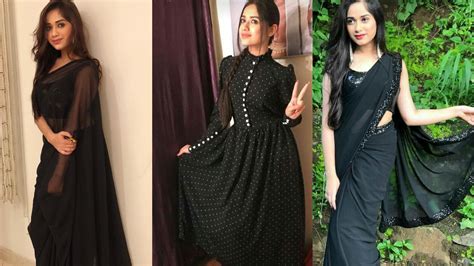 Jannat Zubairs Black Outfit Collections Iwmbuzz