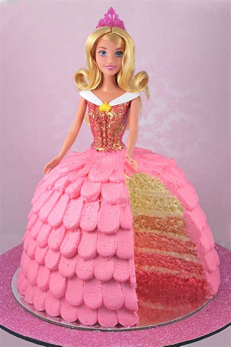 Barbie birthday cakes the cool science dad barbie birthday cake. How To Make a 'Sleeping Beauty' Cake: Every Little Girl's Favourite
