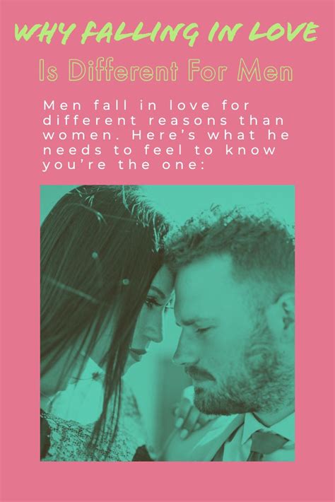 Why Falling In Love Is Different For Men Feelings Relationship Questions Falling In Love