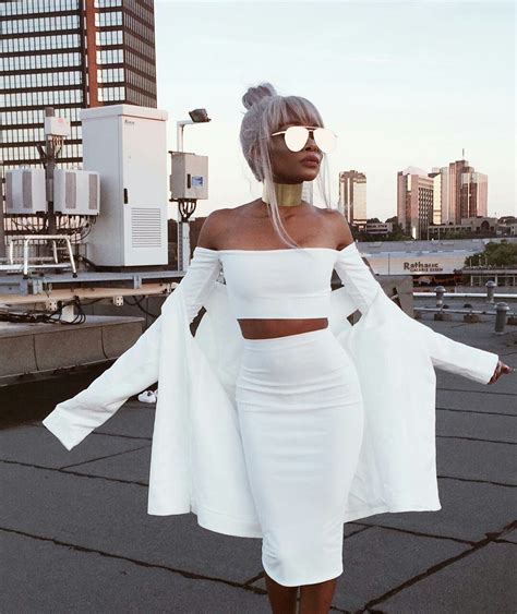 All White Party Outfit Fashion Design Street Fashion Wedding Dress