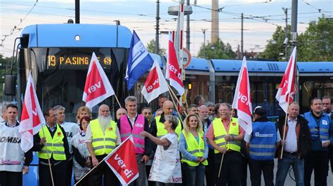 München - Großer Streik bei MVG - U-Bahn, Bus und Tram rückt näher