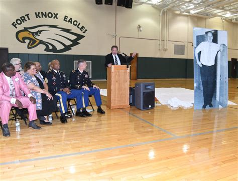 Fort Knox High School Rededicates Gym To Memory Of Big Man On Campus