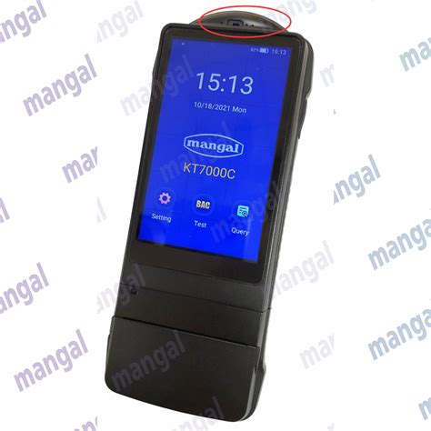 Alcohol Breath Analyzer Kt 7000c Camera Model Mangal Security Products
