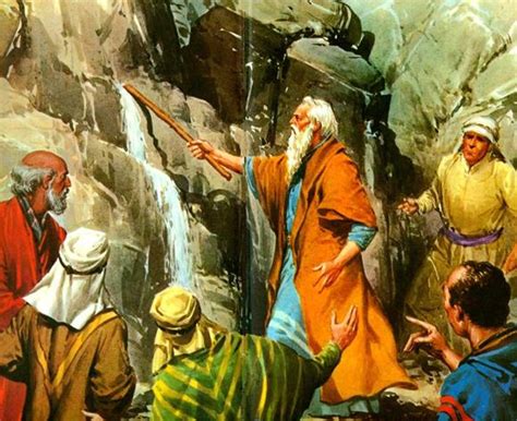 Dig Deeper Christ The Rock Smitten By Moses