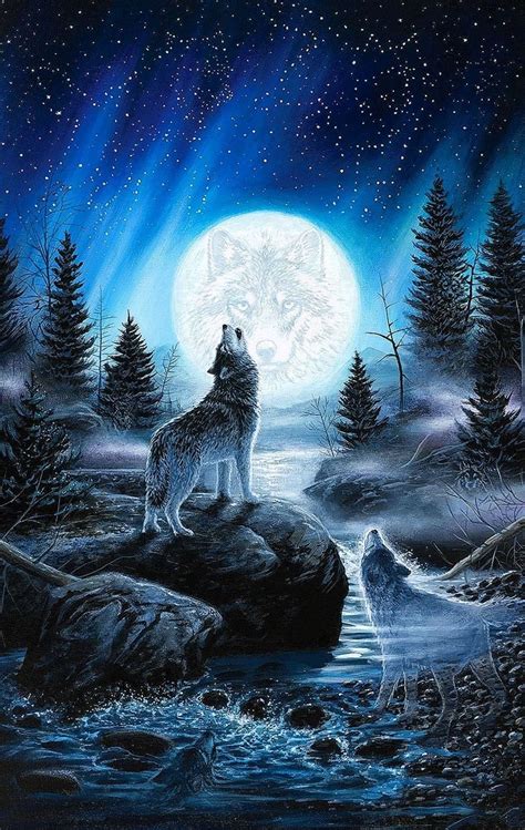 Wallpapers Wolf Howling Free Download