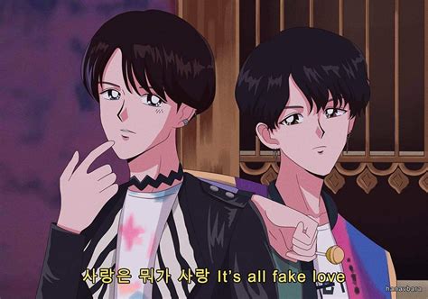 Bts As 90s Anime Characters Armys Amino