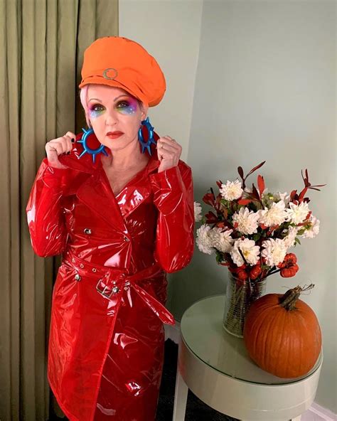 Cyndi Lauper On Instagram “super Dreary In Nyc Today But We Definitely Need The Rain 🤷‍♀️🌧 ☔️🎃”