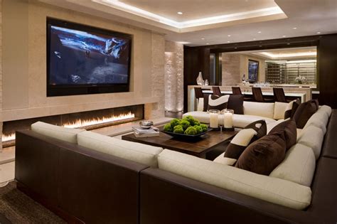 7 Examples Of Contemporary Tv Rooms To Inspire You