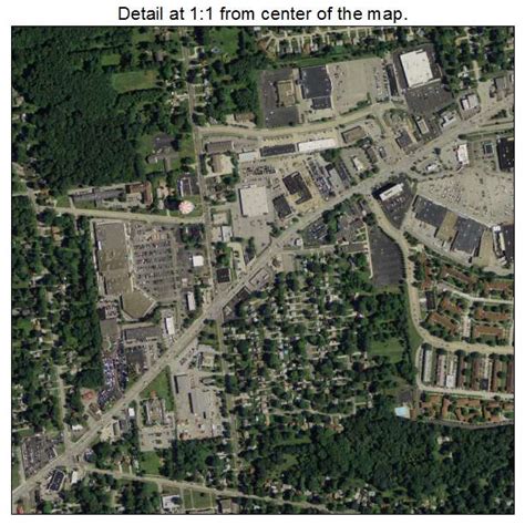 Aerial Photography Map Of North Olmsted Oh Ohio