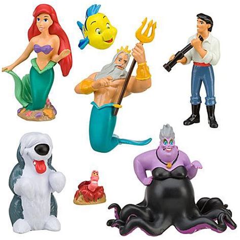 disney the little mermaid the little mermaid figurine collector set exclusive toywiz