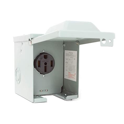 Buy Sintron Rv Power Outlet Box 50 Amp 125250 Volt Nema 14 50r