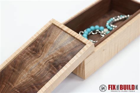 How To Make A Simple Wooden Jewelry Box Fixthisbuildthat