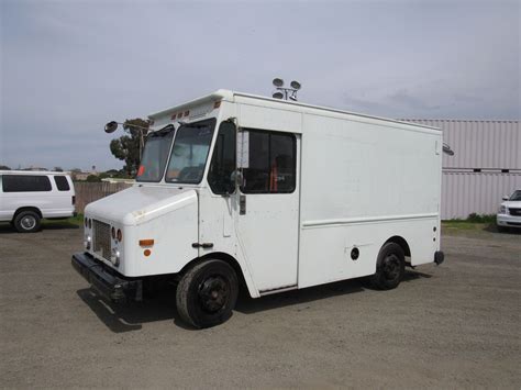 Up For Auction Over 20 2002 Freightliner Grumman Olson Step Vans