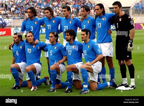 Soccer Fifa World Cup 2002 Group G Italy V Croatia Stock Photo